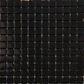 Мозаика Gidrostroy Glass Mosaic L-007 31.7x31.7 стеклянная черная глянцевая, чип 25x25 квадратный