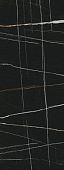 Керамогранит Kerama Marazzi SG072902R Surface Laboratory/Сахара Блэк обрезной 119,5х320 черный лаппатированный под мрамор