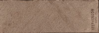 Настенная плитка Aparici Rev. Brickwork Moka Ornato 20x60 коричневая матовая под камень