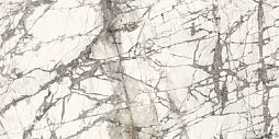 Керамогранит Ariostea UM6L300636 Ultra Marmi IMPERIAL GREY Luc Shiny 150x300 белый / серый полированный под мрамор