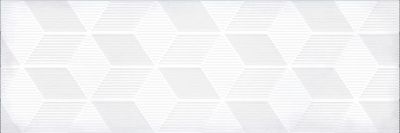 Настенная плитка LASSELSBERGER CERAMICS 1664-0184 Парижанка 20x60 белый матовый геометрия