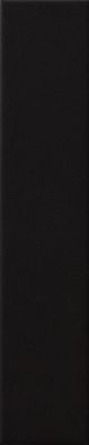 Настенная плитка Ava La Fabbrica 192072 Up Black Glossy 5x25 черная глянцевая моноколор