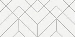 Настенная плитка декор геометрия Мореска 1641-8628 20х40 бежевая