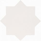Керамогранит Cevica Becolors Star White 13.25x13.25 белый глазурованный матовый моноколор