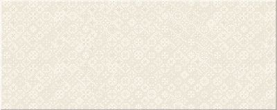 Настенная плитка Azori 502681101 Sanmarco Crema 20.1x50.5 кремовая матовая с орнаментом