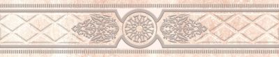 Бордюр Eurotile Ceramica 32 Lia Beige 29.5x6 бежевый глянцевый под геометрию