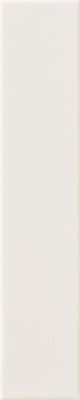 Настенная плитка Ava La Fabbrica 192061 Up White Matte 5x25 белая матовая моноколор