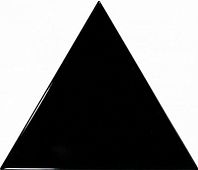Настенная плитка Equipe 23821 Scale 12.4x10.8 черная глянцевая моноколор