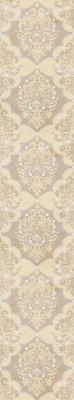 Бордюр настенный Магриб 1507-0010 7,75x45 коричневый