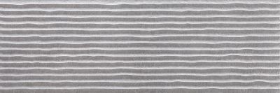 Настенная плитка Argenta 45873 Score Grey NEW 30х90 серая матовая / рельефная под бетон / полосы