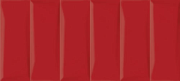 Настенная плитка Cersanit EVG413 Evolution 44x20 красная глянцевая моноколор