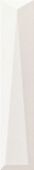 Настенная плитка Ava La Fabbrica 192081 Up Lingotto White  Matte 5x25 белая матовая моноколор выпуклая
