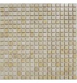 Мозаика FK Marble 35338 Classic Mosaic Botticino 15-4P 30.5x30.5 бежевая полированная