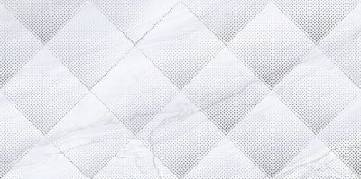 Декоративная плитка ALMA Ceramica DWU09ARC007 Arcadia 50x24.9 белая глянцевая с орнаментом