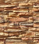 Камень искусственный White Hills  130-50 Уорд Хилл 20x10 / 30x10 / 50x10 оранжевый рельефный / матовый