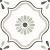Керамогранит Peronda 3356231084 Tanger Sand Flower 12.3x12.3 микс матовый / противоскользящий с орнаментом
