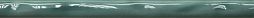 Бордюр-карандаш Cifre Torello Matita Opal Emerald 2x30 бирюзовый глянцевый / рельефный моноколор