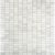 Мозаика Vidrepur С0002275 Bijou White 31.7х31.7 белая глянцевая моноколор / авантюрин, чип 12х25 мм прямоугольный