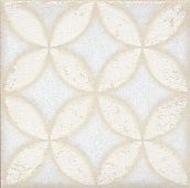 Напольная вставка Kerama Marazzi STG\B401\1266H Амальфи 9.8x9.8 белая матовая с орнаментом