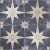 Плитка Peronda 0100328147 FS Star Sky 45x45 синяя / белая матовая под геометрию