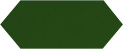 Настенная плитка Monopole 54173 Cupidon Dark Green Brillo Liso 10х30 зеленая глянцевая / Glossy моноколор