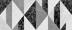 Декоративная плитка Global Tile 10300000132 Fiori геометрия 60x25 серая матовая под камень
