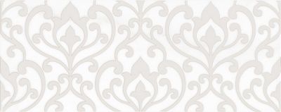 Декор Kerama Marazzi STG\A88\7108T Сари 50x20 белый с орнаментом