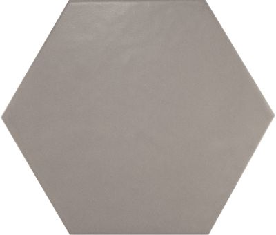 Керамогранит Equipe 20340 Hexatile Gris Mate 17,5х20 серый глазурованный матовый моноколор