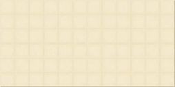 Настенная плитка Azori 504531101 Boho Latte Mosaic 63x31.5 бежевая глянцевая под мозаику