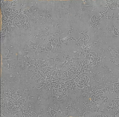 Настенная плитка WOW 111358 Mestizaje Zellige Decor Grey 12.5x12.5 серая глянцевая под камень / орнамент