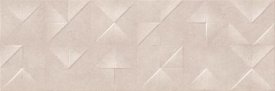 Настенная плитка Gracia Ceramica 010100001292 Kyoto beige wall 02 300х900 бежевая матовая сахарная под камень / 3D узор
