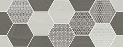 Настенная плитка La Platera Cumbria Mix D 35x90 микс глянцевая геометрия