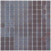 Мозаика Rose Mosaic JS4004 Stripes 32.7x32.7 фиолетовая глянцевая полосы, чип 25x25 квадратный