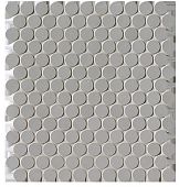 Керамогранит Fap Ceramiche fNSX Milano&Floor Grigio Round Mosaico Matt 29.5x32.5 серый матовый под бетон