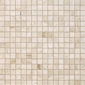 Мозаика Orro mosaic TRAVERTINE CLASSIC TUM 30.5x30.5 бежевая матовая каменная, чип 15x15 квадратный