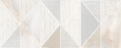 Декоративная плитка Laparet х9999284091 Soul 50x20 бежевый глазурованный глянцевый геометрия