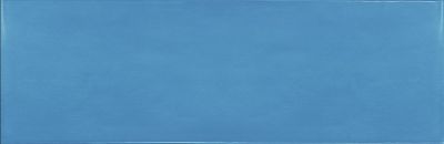 Настенная плитка Equipe 25651 Village Azure Blue 6,5x20 голубая глянцевая моноколор