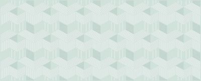 Декоративная плитка Azori 588302002 Lounge Mint Geometria 50.5x20.1 зеленая матовая геометрия