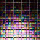 Мозаика ROSE MOSAIC WB48 Rainbow (размер чипа 10x10 мм) 31.8x31.8 микс глянцевая моноколор перламутр