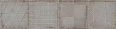 Настенная плитка Cifre Alchimia Decor Pearl 7.5x30 серая глянцевая