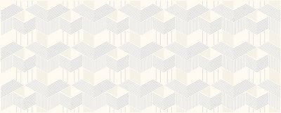 Декоративная плитка Azori 588272002 Lounge Light Geometria 50.5x20.1 белая матовая геометрия