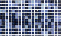 Мозаика Ezarri Растяжка Azul №7 49.5x49.5 синяя глянцевая