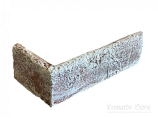 Угловой элемент Leonardo Stone Дижон 465 серый рельефный под камень