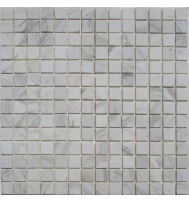 Мозаика FK Marble 35411 Classic Mosaic Dolomiti Bianco 20-4P 30.5x30.5 белая полированная