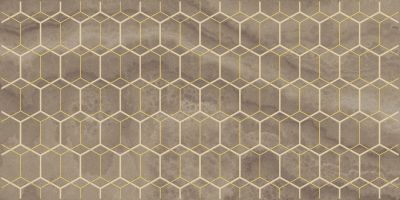 Декоративная плитка Laparet VT\F85\34028 х9999219827 Prime 50x25 коричневая глянцевая геометрия