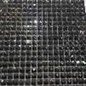 Мозаика Marble Mosaic Square 15x15 Diamond Nero Marquina 30.5x30.5 черная полированная моноколор, чип 15x15 квадратный