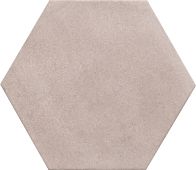 Керамогранит CIR Ceramiche 1069785 Materia Prima Esag. PINK VELVET 24x27.7 коричневый / розовый глянцевый моноколор