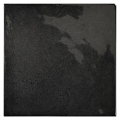 Настенная плитка Equipe 25598 Village Black 13.2x13.2 черная глянцевая моноколор