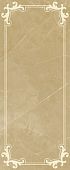 Настенная плитка Gracia Ceramica 010100000835 Visconti beige wall 02 250х600 бежевая глянцевая под мрамор / с узорами