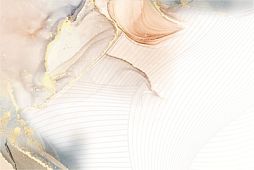 Вставка Axima Челси D 20x30 белая / желтая матовая под мрамор / волнистая